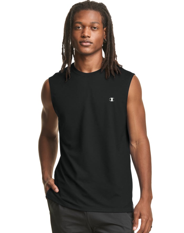 Champion Double Dry® Tanktop Heren - Zwart - Belgie 2783GXQUP